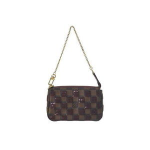 Louis Vuitton Monogram Mini Pochette Accessory Payette Sequin Bag